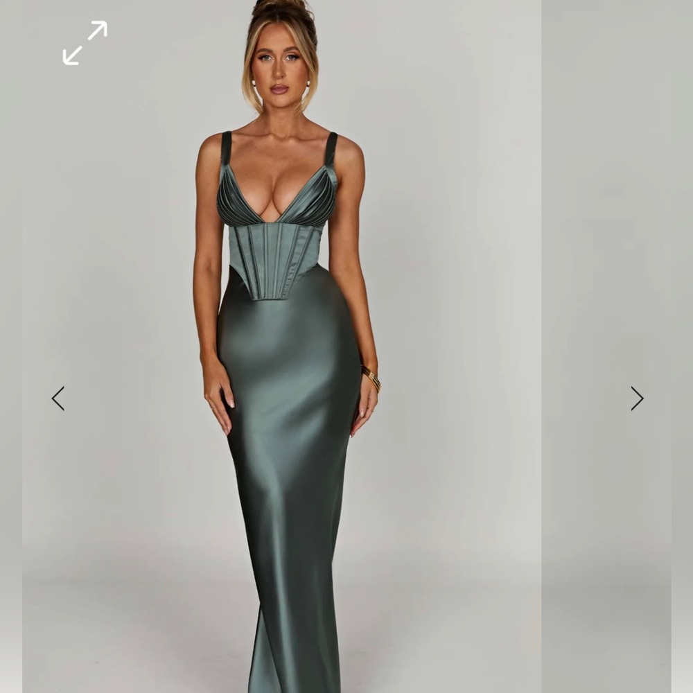 Shame Maxi Dress Sage Green BabyBoo